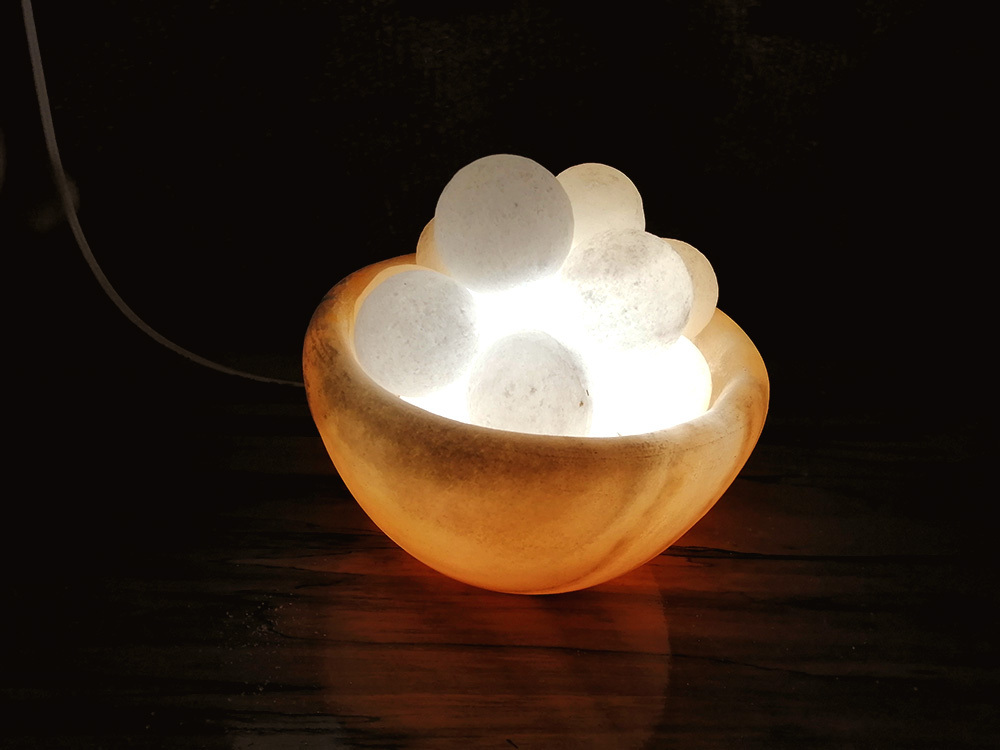 آباژور گوی و کاسه